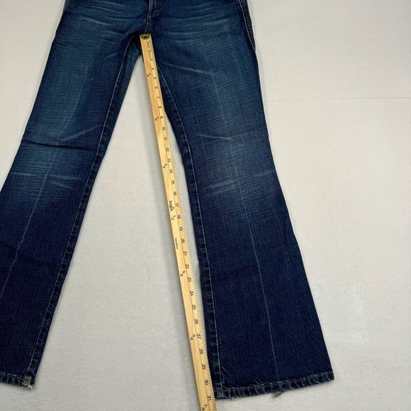 Mavi Bootleg Flare Jeans Womens Size 30* Dark Blue Low Rise - Picture 7 of 13